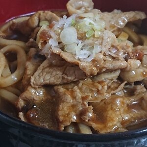 作り方シンプル！すぐ完成！肉うどん！